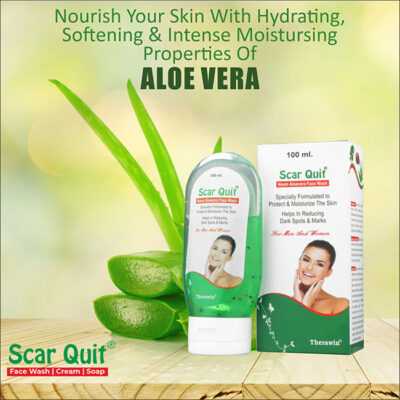 Scar Quit skin glow facewash with Aloe Vera