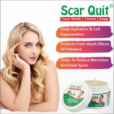 Scar Quit glow and antiageing cream