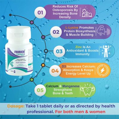 Frurich Calcium Tablets Benefits