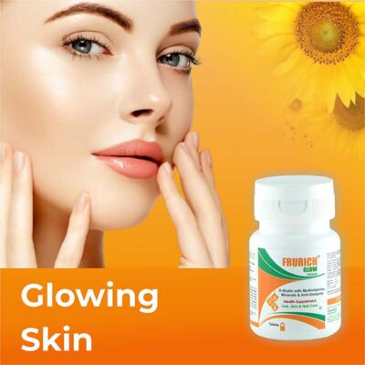 Skin care with Frurich Biotin tablets