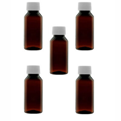 Therawin Amber Bottle with Cap 60ml