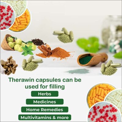 Therawin empty capsule uses