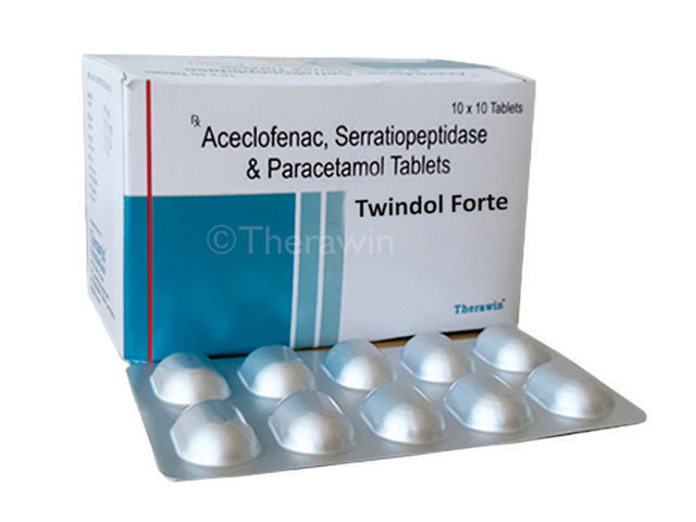 Aceclofenac Paracetamol Serratiopeptidase Tablet Manufacturer In India